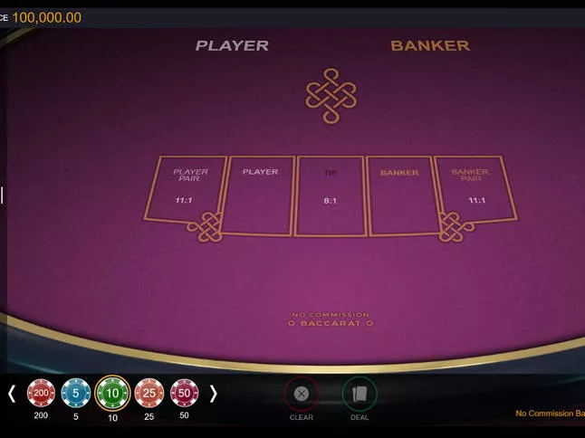 Play 'Switch No Commission Baccarat' for Free and Practice Your Skills!